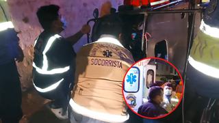 Chimbote: Cuatro heridos dejan accidentes de tránsito