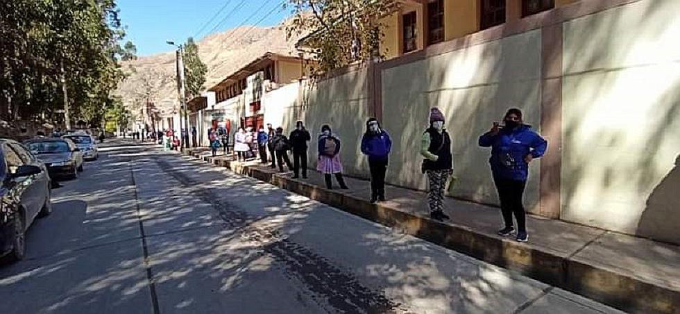 Huancavelica: Comerciantes de Angaraes dan positivo al coronavirus