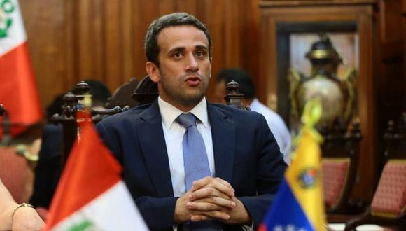 El embajador de Venezuela en el Perú aseguró que la migración venezolana es la segunda más grande del mundo actualmente, solo superada por la de Siria.