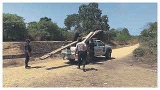 Destruyen nueve puentes artesanales utilizados por los contrabandistas en Tumbes 