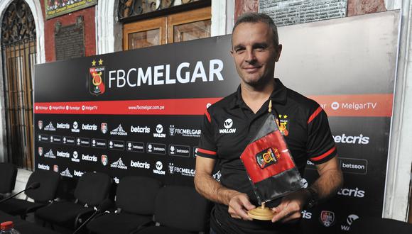 Pablo Lavallén fue presentado como nuevo DT de Melgar tras la salida de Néstor Lorenzo. (Foto: Melgar)