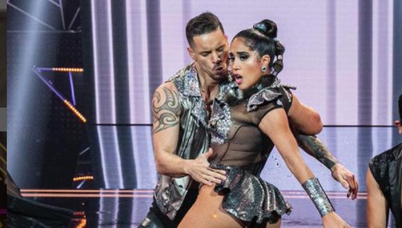 Durante su presentación como conductora en ‘Mujeres al mando’, Melissa Paredes dejó en claro que su bailarín no se colgaría de ella par buscar fama. (Foto: Instagram).