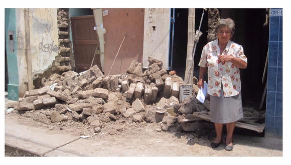 Reportan 18,000 casas inhabitables en Lambayeque 