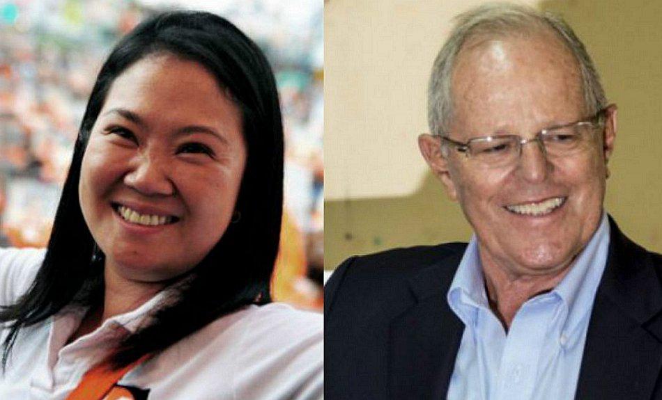 Encuesta GFK: Empate técnico, PPK 43,3% y Keiko Fujimori 43,1%