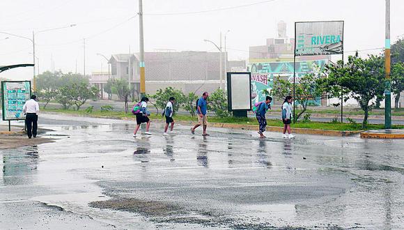 Calles de Nuevo Chimbote vuelven a quedar inundadas