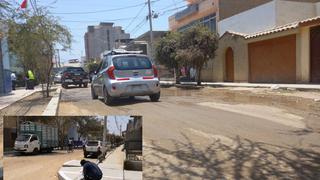 Aparecen filtraciones de agua en calle donde MPCh ejecutó obra