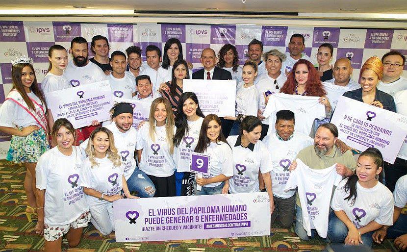 Artistas le dicen "no" al Virus del Papiloma Humano