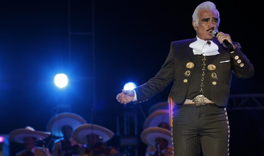 Cantante mexicano Vicente Fernandéz dirá adiós con concierto gratuito en abril