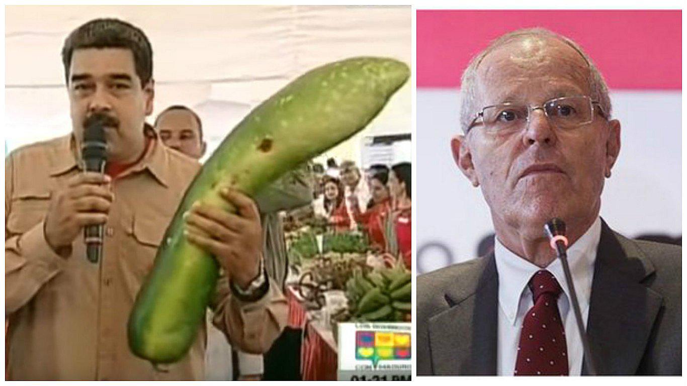Maduro ofrece regalar un pepino al presidente Kuczynski para que "reflexione" [VIDEO]