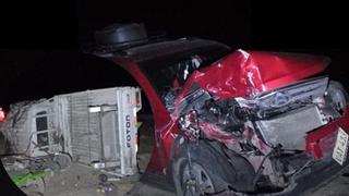 Moquegua: Una decena de heridos dejan dos accidentes de tránsito