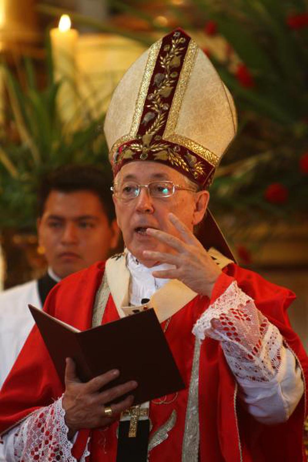 Cardenal Cipriani: "En esta Semana Santa mostrémonos al Señor tal como somos"