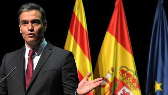 El presidente del Gobierno de España, Pedro Sánchez. (Foto: LLUIS GENE / AFP).