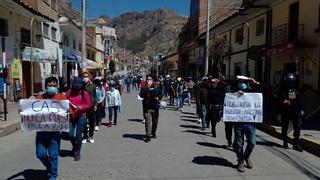 Exigiendo homologar haberes, inician huelga indefinida en Ministerio Público de Huancavelica