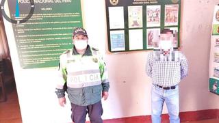 Cusco: Capturan a alcalde del distrito de Colcha por presunto delito de peculado