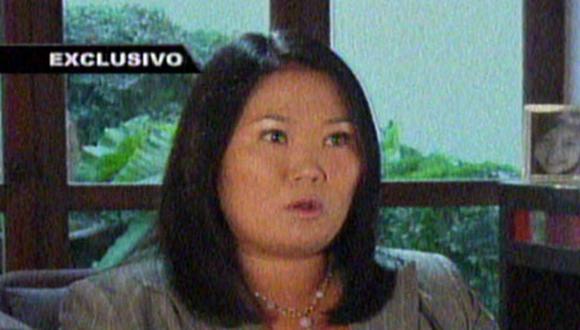 Keiko Fujimori: "Pareciera que Nadine es quien toma las decisiones"