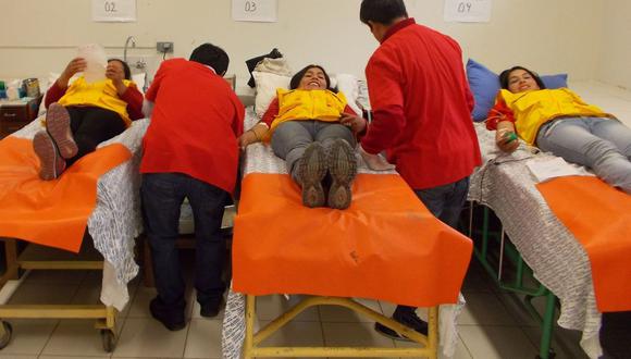 Cusco: organizan campaña de donación de sangre 