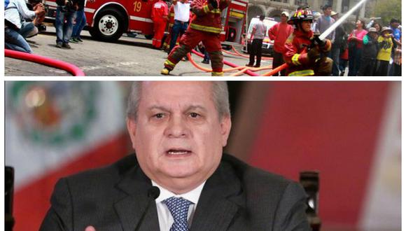Pedro Cateriano: Bomberos Voluntarios serán transferidos al Ministerio del Interior (VIDEO)