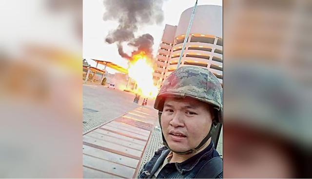Un soldado tailandés mató este sábado a tiros a al menos 17 personas, indicaron los servicios médicos de emergencias, en un ataque del que el agresor dio cuenta en varias publicaciones de Facebook. (AFP).