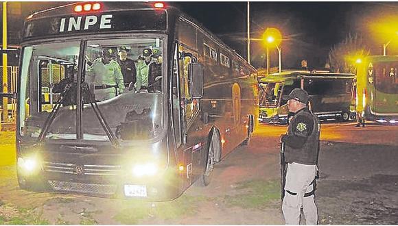 Trasladan a doce internos del penal de Piura a cárceles de Chiclayo y Cajamarca