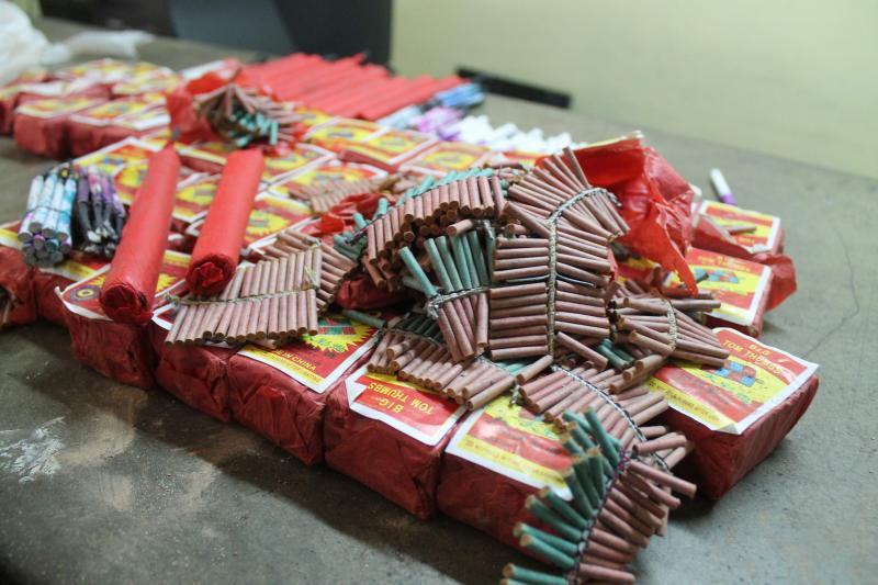 Incautan más de 17 mil pirotécnicos