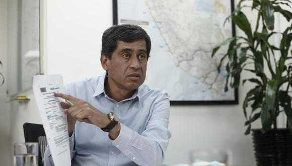 Ministro de Transportes y Comunicaciones, Carlos Lozada (Foto: Leandro Britto)