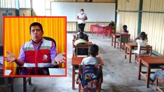 Director de Educación de Piura sobre clases presenciales: “No se va a exponer a los niños”