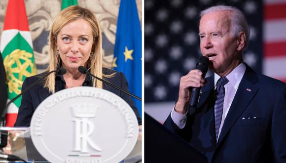 El mandatario estadounidense Joe Biden recordó que Italia “es un aliado vital en la OTAN y un compañero cercano”. (Foto de Franceso Ammendola / Quirinale Press Office / Oliver Contreras / AFP)