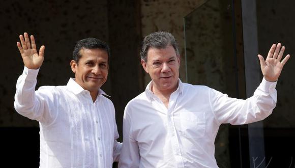 Juan Manuel Santos invitó a Ollanta Humala a la Feria del Libro