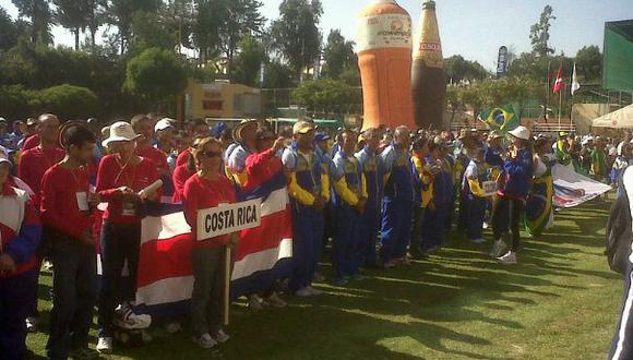 Se inició la fiesta atlética con el Campeonato Sudamericano Máster