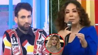 Rodrigo González se burla de Janet Barboza por halagar a Gisela Valcárcel: “Te pasaste de ‘chupamedias’” (VIDEO)