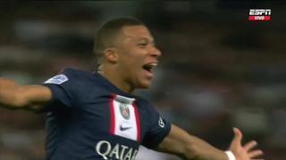 PSG vs. Niza: Mbappé anotó gol clave para el 2-1 en el partido de la Ligue 1 (VIDEO)