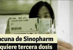 Tercera dosis de Sinopharm: la OMS dijo que es necesaria, ¿cómo afecta esto a los peruanos?