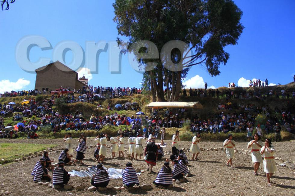 Escenifican pagapu en manantial de Wariwillka (VIDEO)