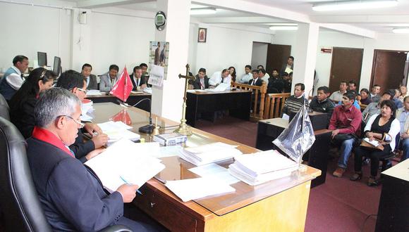 Primera audiencia oral contra 34 pobladores de Challhuahuacho en Apurímac