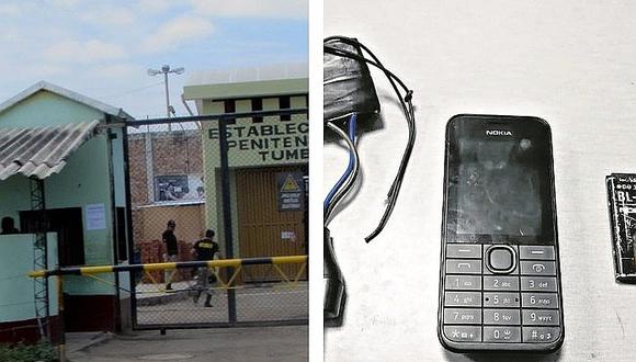 Encuentran un teléfono celular en la celda del penal de Puerto Pizarro 