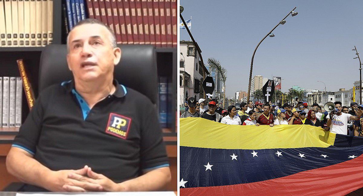 Daniel Urresti propone enviar a los venezolanos a los lugares más alejados del Perú (VIDEO)