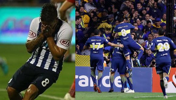 Alianza Lima fue goleado 5-0 por Boca Juniors en su último partido por Copa Libertadores