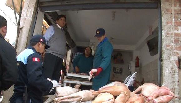 Cusco: Carne de cerdo por las nuves