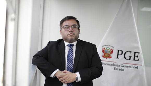 Daniel Soria fue nombrado procurador general del Estado en febrero del 2020. (Foto: GEC)