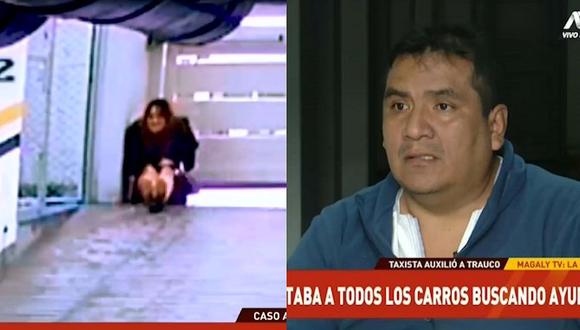 Taxista que ayudó a denunciante de Adolfo Bazán: "Ella me dijo que Bazán ‘arregló’ con los policías"