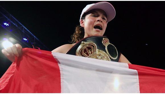 ​Linda Lecca retuvo título mundial al vencer a mexicana Karina Fernández