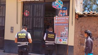 Ayacucho: Delincuentes armados roban botica y se llevan S/ 10 mil