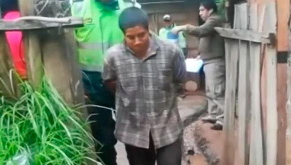William Palomino Pedraza confesó que asesinó a su sobrino en Apurímac. (Captura de video)