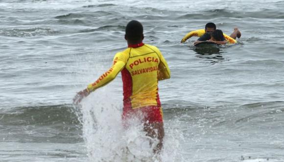 Gerald Olivares Chávez junto a dos amigos habían sido arrastrado por una corriente marina. (Foto: Referencial)