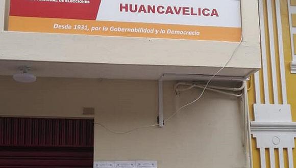 Contraloría observa local del Jurado Electoral Especial de Huancavelica