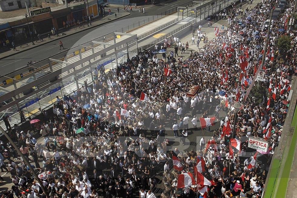 Alan García: Restos de expresidente fueron cremados en cementerio de Huachipa (VIDEOS y FOTOS)