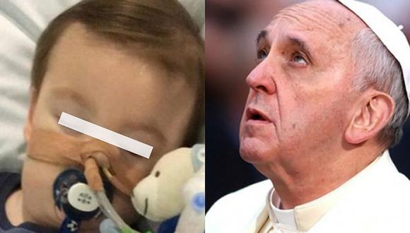 Papa Francisco envía mensaje a padres del bebé británico en estado semivegetativo 