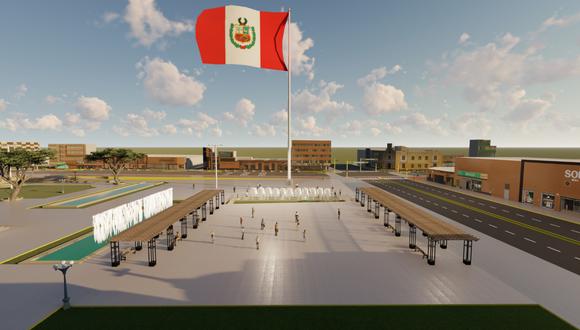 La ceremonia de inauguración de la enorme estructura se llevara a cabo el domingo 2 de febrero. (Foto: Municipalidad de La Victoria)