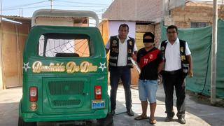 Chincha: policía interviene vivienda en donde se escondía un mototaxi robado