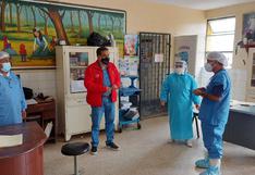 Gobernador regional verificó vacunación y locales de salud en el Valle Chicama